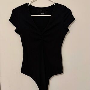 American Eagle Outfitters Black Bodysuit Top